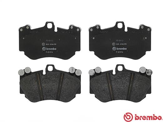 A.B.S. P 65 016 BREMBO Bremsbelagsatz, Scheibenbremse